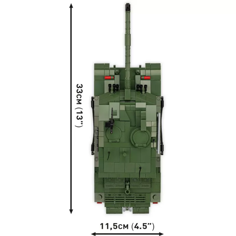 Conjunto de construção COBI Challenger 2 Armed Forces 954 peças