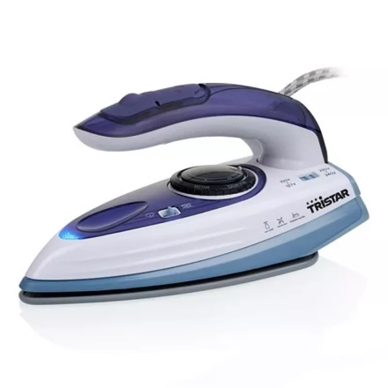 Ferro de engomar a vapor de viagem Tristar 1100 W