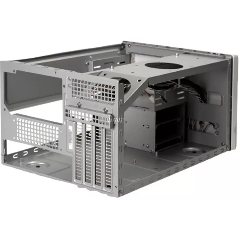 Caixa para PC SILVERSTONE SG02-F Small Form Factor SFF Micro ATX, 2x baías de 3,5 polegadas, USB 3.0, preto