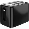 Torradeira elétrica, preta, 220-240V, 50-60Hz, 780-930W, 2 ranhuras, 3 modos, 7 níveis de tostagem