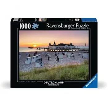 Ravensburger Estância Balnear do Báltico Ahlbeck Usedom 1000 peças (12000644)