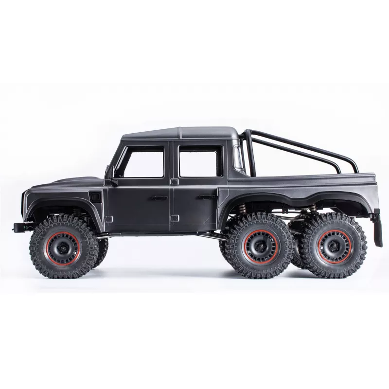 Amewi 22558 AMXRock RCX10.3P todo-o-terreno RC 6x6 pick-up, 14+, cinzento