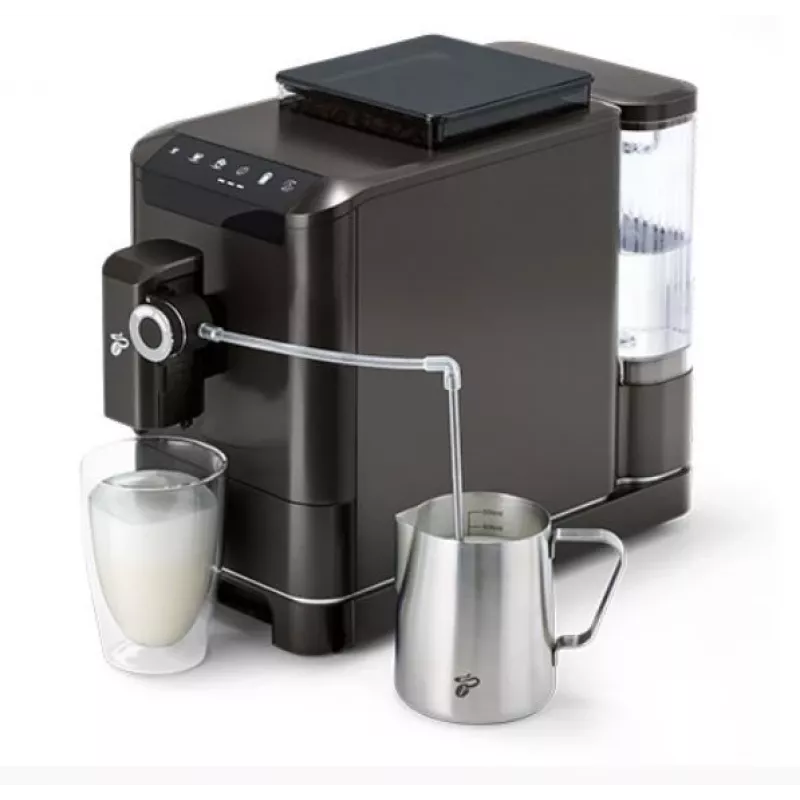 Máquina de café expresso Tchibo Esperto2 Milk preta — emulsor de leite integrado, máquina de café expresso automática para bancada