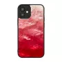 Capa de proteção iKins para Apple iPhone 12 mini — Pink Lake com detalhes pretos