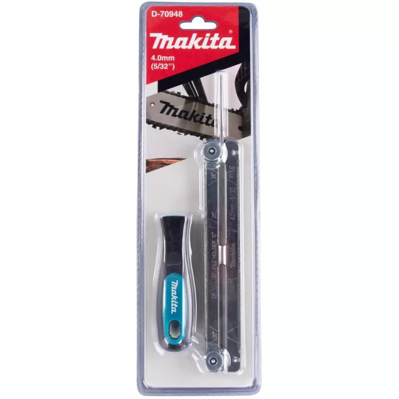 Lima redonda Makita D-70948 com suporte, 4 mm