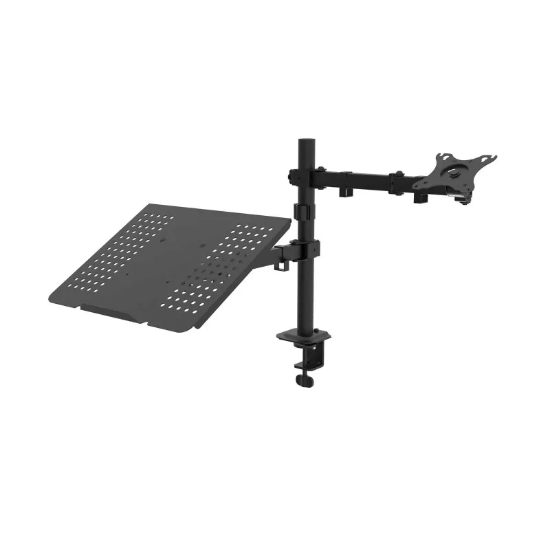 Suporte de mesa para monitor Akyga AK-MB-04 com prateleira para portátil, 15-32