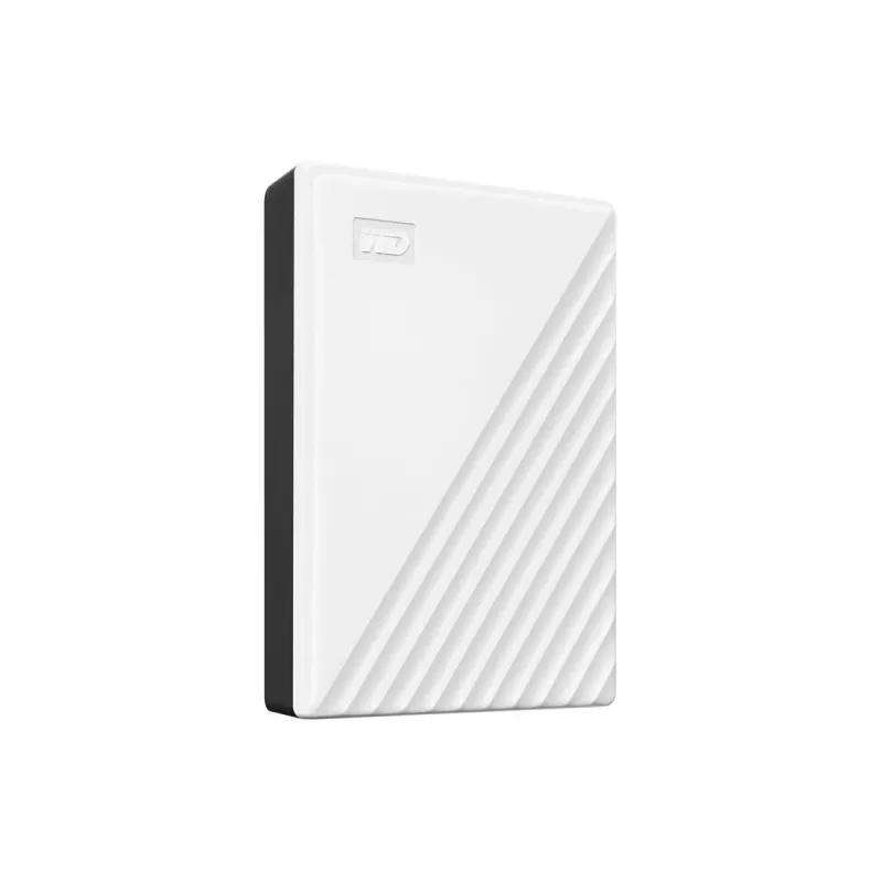 WD My Passport WDBR9S0060BWT - disco - encriptado - 6TB - externo (portátil) - USB 3,2 Gen 1 - AES de 256 bits - branco (WDBR9S0060BWT-WESN)