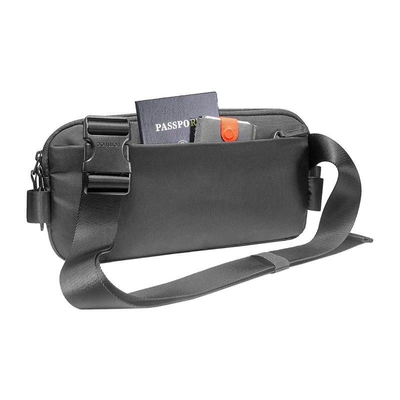 Bolsa de tiracolo Tomtoc Explorer-T21 S — companheiro compacto para o essencial, preto