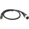Cabo adaptador de fonte de alimentação Honeywell VM1078Kabel preto