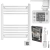 Aquecedor de casa de banho elétrico LED | AD 7823 | aquecedor | 400 W | branco | IP24