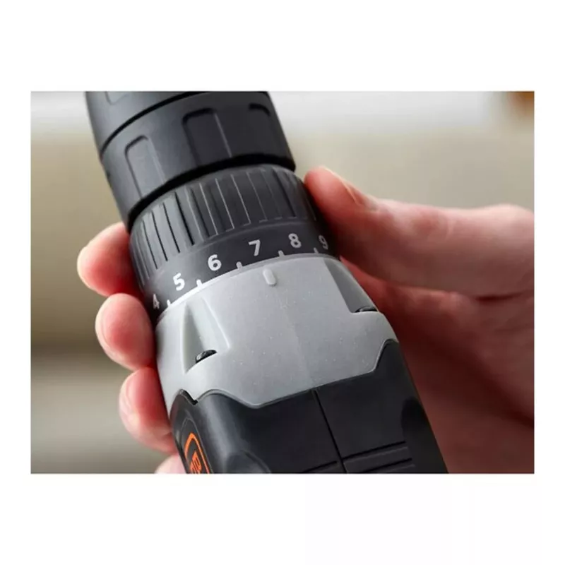 BLACK & DECKER | Berbequim aparafusador com bateria | BCD001C2-QW | 18 V | 2x1,5 Ah | Lítio