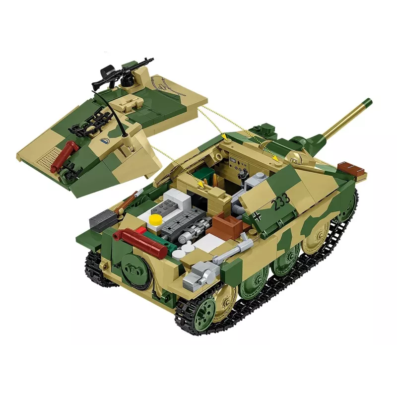 Conjunto de construção Cobi Blocks Jagdpanzer 38t Brave, 731 peças