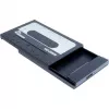 Caixa para HDD Inter-Tech HD-25620 preto-branco 2,5 polegadas