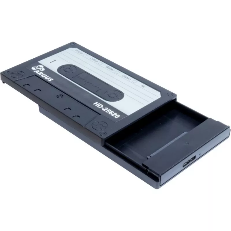 Caixa para HDD Inter-Tech HD-25620 preto-branco 2,5 polegadas