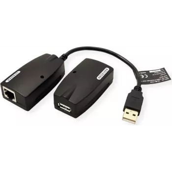 Value 12.99.1123 Adaptador de cabo USB-A - RJ-45 preto (12.99.1123)