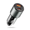 Carregador de automóvel everActive CC-60Q, QC3.0, até 83W, adaptador USB para automóvel