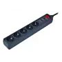 Proteção contra sobretensões Gembird SPG5-C-10 preto 5 tomadas AC 250V 3m