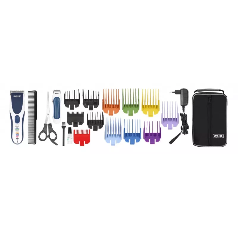 Wahl 09649-916 Máquina de cortar cabelo/aparador azul, branco 8 níquel-hidreto metálico (NiMH)