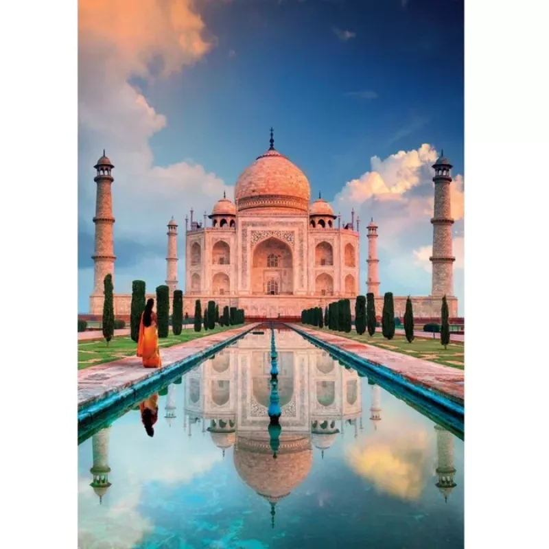 Puzzle Clementoni Taj Mahal 1500 unid. cidade