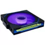 Ventoinha de caixa Lian Li UNI FAN SL-INF Wireless ARGB PWM Reverse Blade 140 mm preta