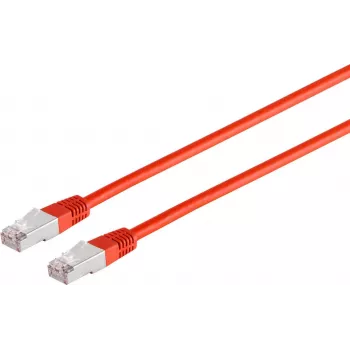 Cabo de rede S/CONN 75725-HR vermelho 15m Cat6 S/FTP