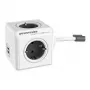 Extensão de energia Allocacoc 1407/DEEUPC 3m 4 tomadas AC cinzento branco