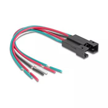 Delock 90791 Tomada para botão de pressão ou interruptor de 22 mm de 6 pinos