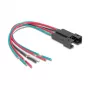 Delock 90791 Tomada para botão de pressão ou interruptor de 22 mm de 6 pinos