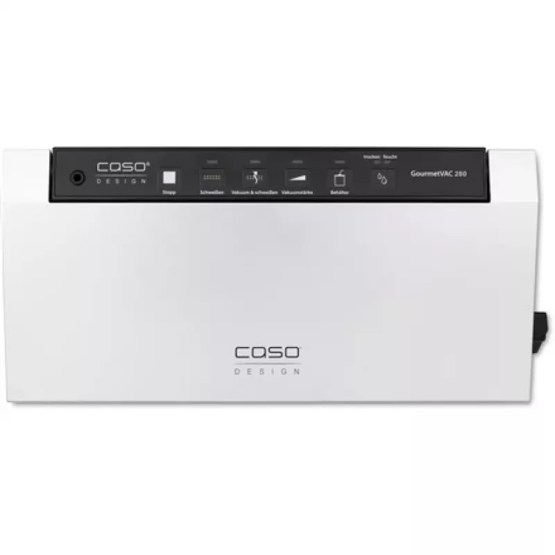 Caso | Máquina de vácuo de bar | GourmetVAC 280 | Potência 130 W | Prateado