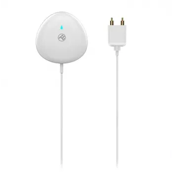 Sensor de inundação Tellur WiFi AAA branco – detetor de água sem fios, a pilhas (AAA)