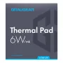 Pad térmico GrauGear G-TMP-6W 100×100×1 mm, condutividade térmica 6 W/m·K