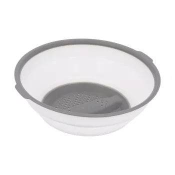 Tampa para alimentos JATA HACC4530 Cinzento Branco Redonda 26 cm
