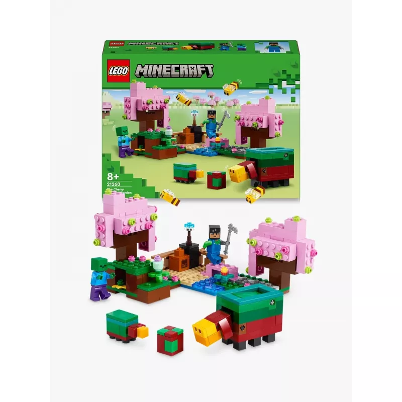 Lego 21260 Minecraft Jardim de Cerejeiras Conjunto de brincar