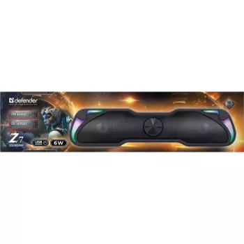 Barra de som Bluetooth DEFENDER Z7 6W LED USB