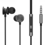 Auscultadores com fios Joyroom JR-EW03 cinzento-escuro