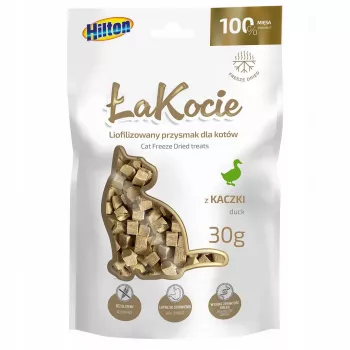 HILTON Guloseimas pato liofilizado - guloseimas para gatos - 30 g