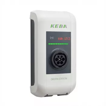 Keba KC-P30-ES240022-M0R-GE c-series EN Type2 tomada 22kW-RFID-MID - GREEN EDITI