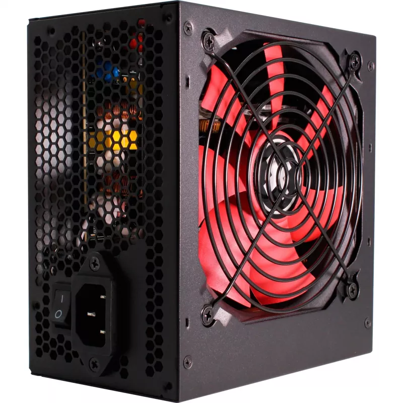 Fonte de alimentação Xilence XP500R6 350W 20+4-Pin ATX preta