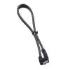 Cabo ModMesh SATA 3 em ângulo reto 30 cm - carbono - cabo - digital/dados (CM-CAB-RSAT-N30KC-R)