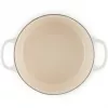 Assadeira redonda Le Creuset Signature 26cm Meringue (21177267164430)