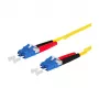 Cabo de rede BTR 151P1JOJO30E OpDAT OS2 LC-DLC-D SM 3m amarelo I-V(ZN)H E9125 (151P1JOJO30E)