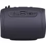 DEFENDER Enjoy S200 65200 coluna Bluetooth portátil, TWS, 5 W, luz LED, FM, microSD, bateria de 10 h, preta