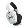 Headset com fios/sem fios Onikuma GT883 branco — ligação Bluetooth e por cabo, design over-ear