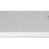 Placa elétrica de irradiação Bosch PKE612CA2E, 6600 W, 4 zonas de cozedura, branco