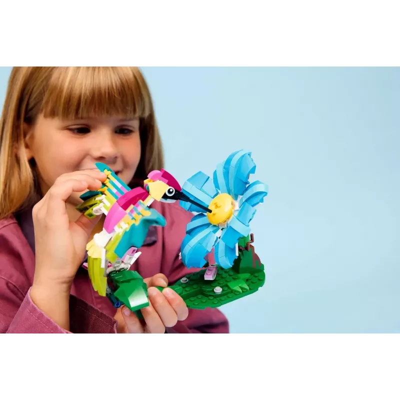LEGO CREATOR 3 EM 1 31384 Animais selvagens: Colibri colorido