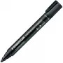 STAEDTLER Lumocolor marcador permanente 352, preto espessura do traço: aprox. 2,0 mm, ponta redonda, resistente à água (352-9)