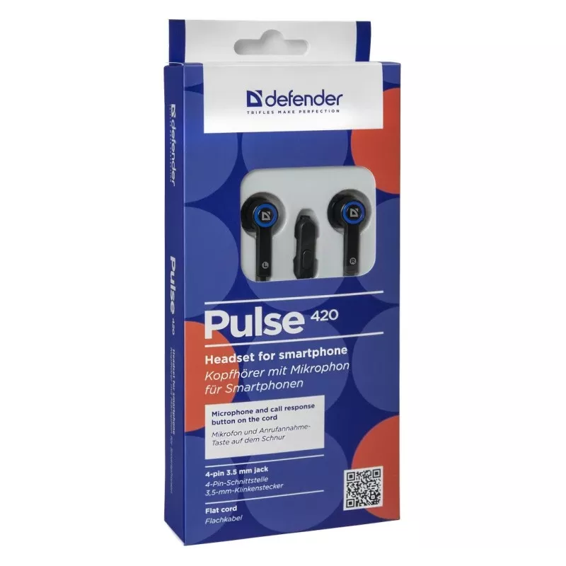 Auscultadores com fios Defender PULSE 420