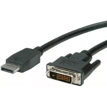 Adaptador de cabo de vídeo VALUE 11.99.5619 1,5 m DisplayPort para DVI preto