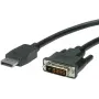 Adaptador de cabo de vídeo VALUE 11.99.5619 1,5 m DisplayPort para DVI preto