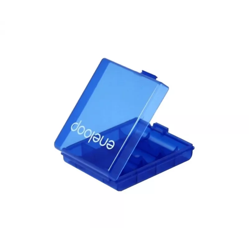Pilhas recarregáveis PANASONIC ENELOOP AA 2000 mAh 4 unid. + estojo (BK-3MCDE/4CP+CASE)